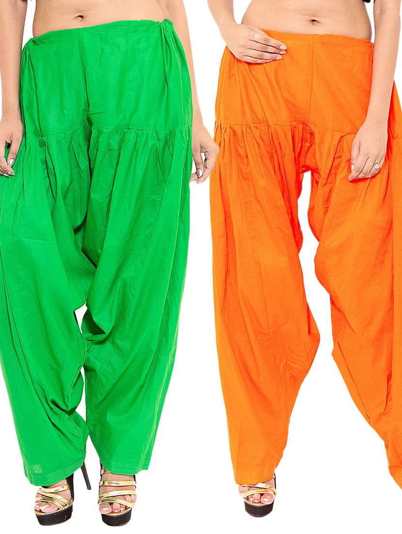 multi color cotton combo salwar - 11120006 - Zoom Image - 0