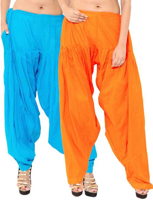 multi color cotton combo salwar - 11120009 - Standard Image - 0