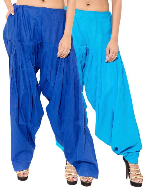 multi color cotton combo salwar - 11120036 - Standard Image - 0