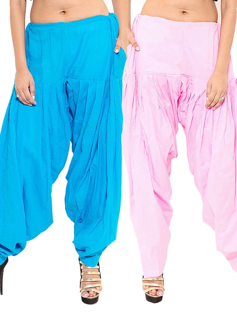 multi color cotton combo salwar