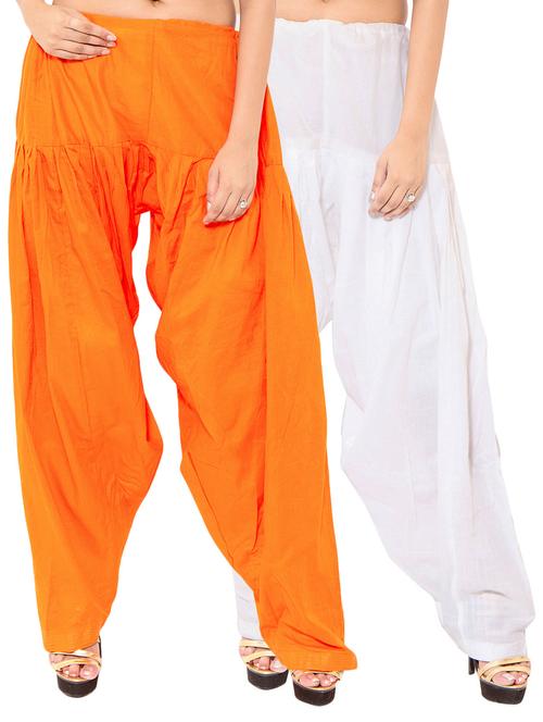multi colored cotton combo salwars - 11120043 - Standard Image - 0