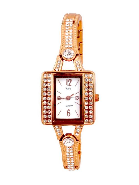 black leather wrist watch - 11123271 - Standard Image - 2