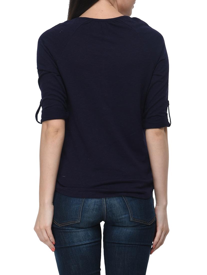 blue cotton top - 11140514 - Standard Image - 2