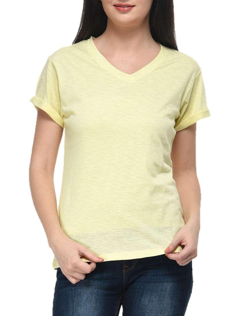 yellow cotton top - 11140596 - Zoom Image - 0