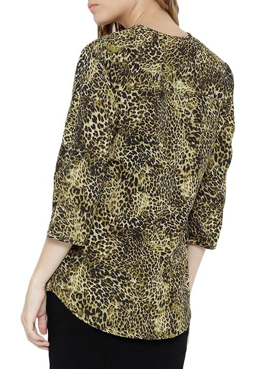 green polyester regular top - 11142824 - Standard Image - 2