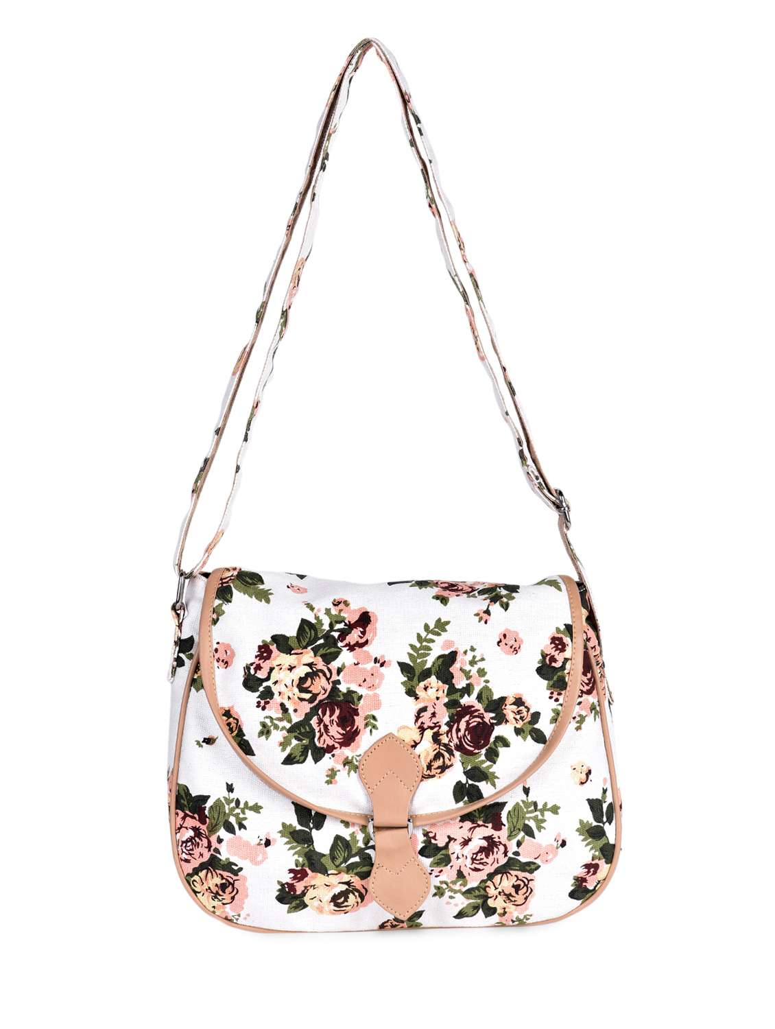 white regular sling bag