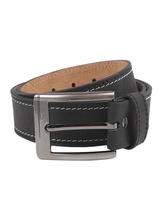 black color, leatherette belt