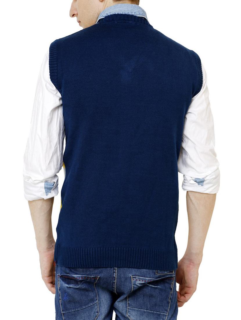 multicolored acrylic pullover - 11414443 - Standard Image - 2