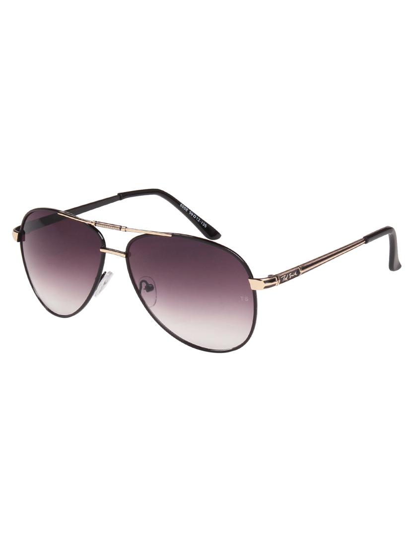 brown color, aviator sunglasses - 11425650 - Standard Image - 2