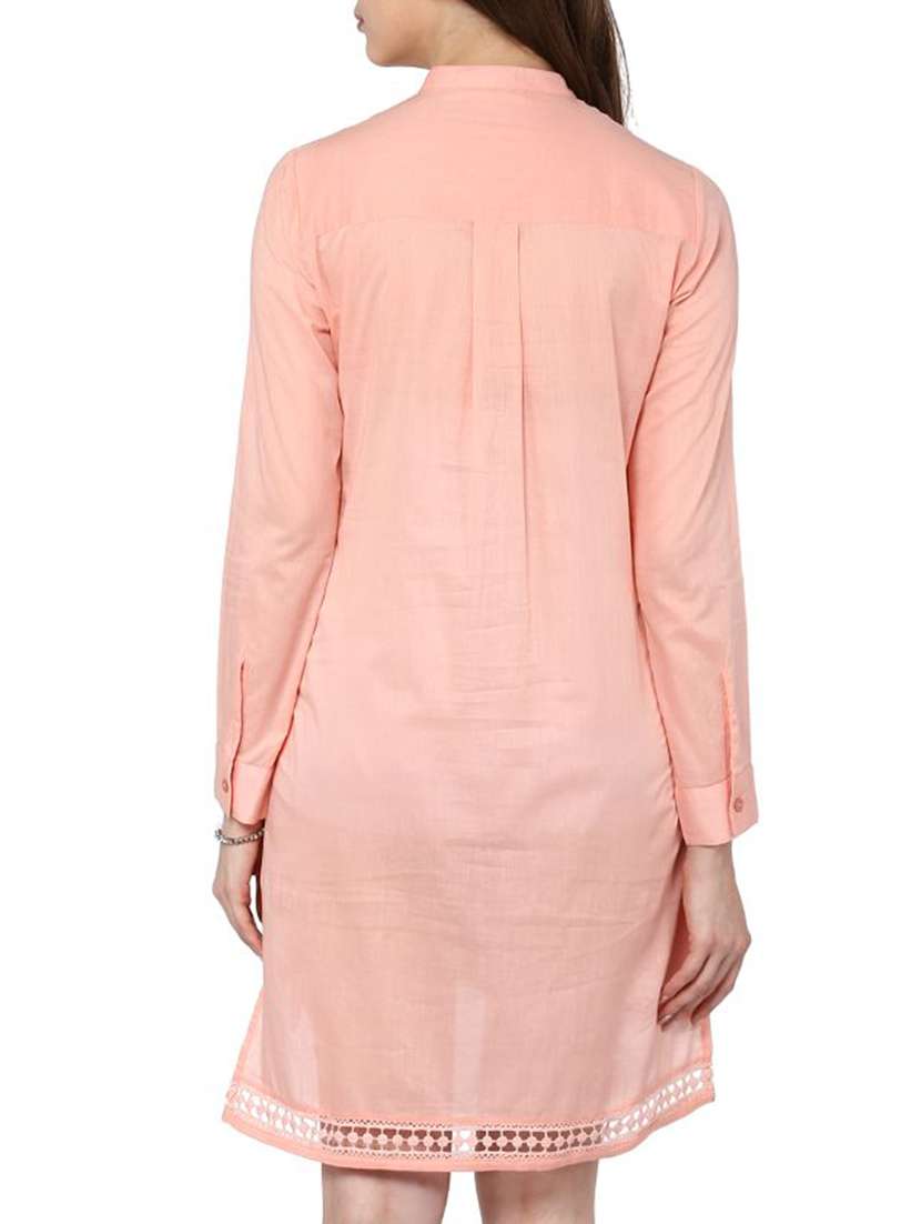 pink shirt dress - 11454107 - Standard Image - 2