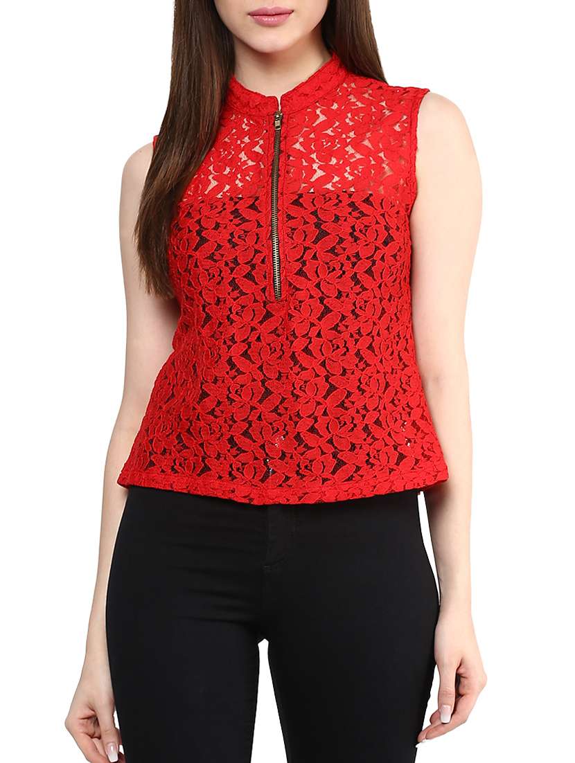 women's straight round neck top