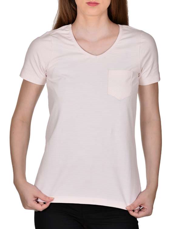 pink jersey cotton tee