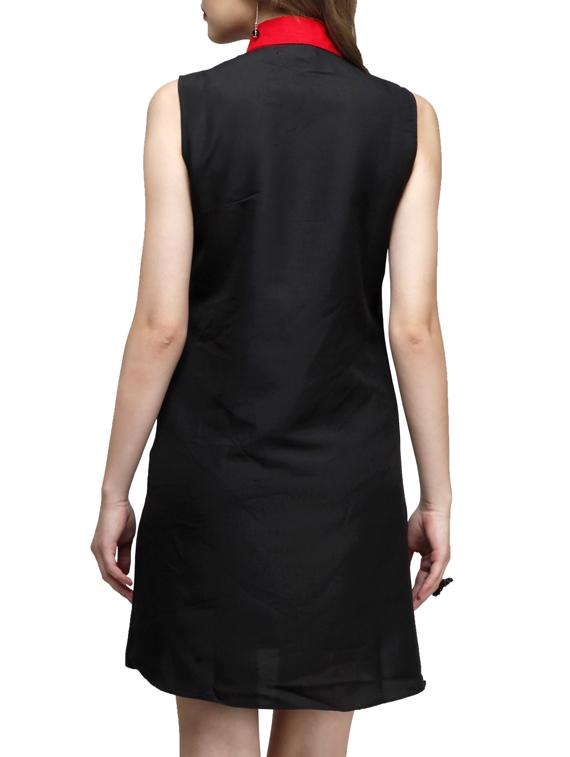 women's color block dress - 11478940 - Standard Image - 2