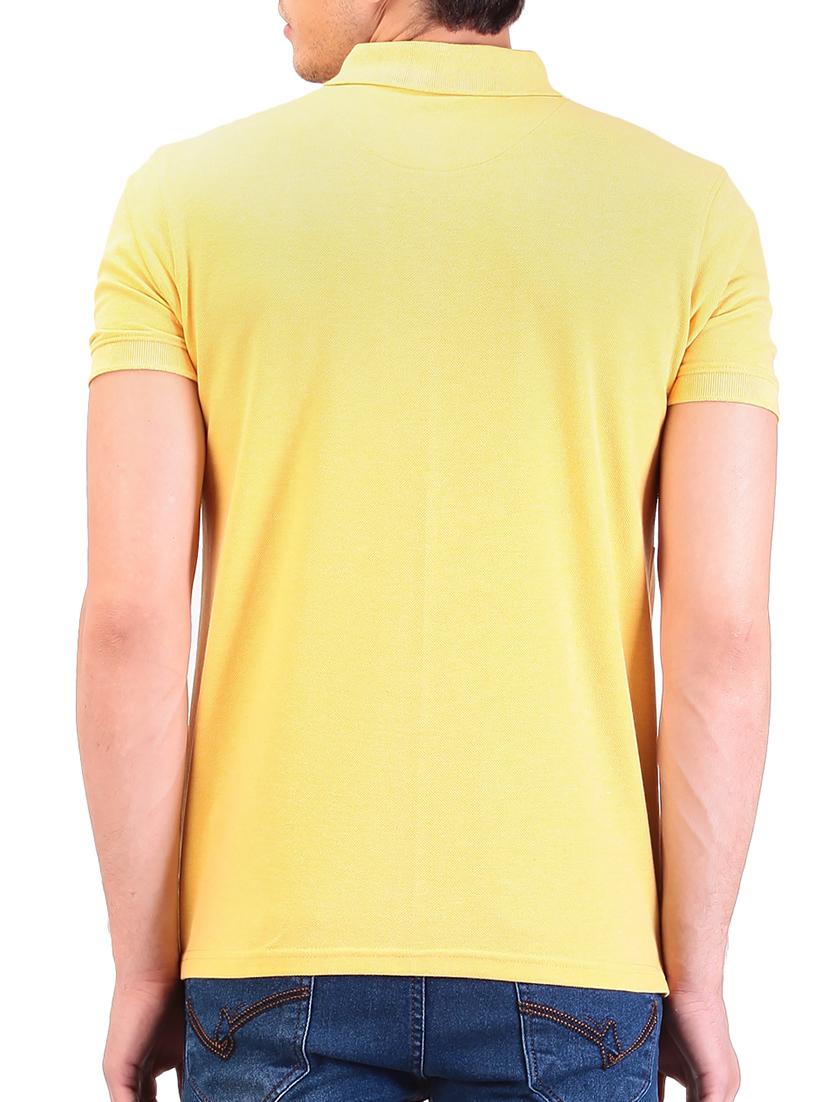 yellow cotton t-shirt - 11493981 - Standard Image - 2