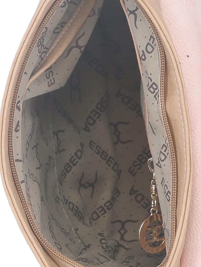 pink synthetic leather sling bag - 11507234 - Standard Image - 2