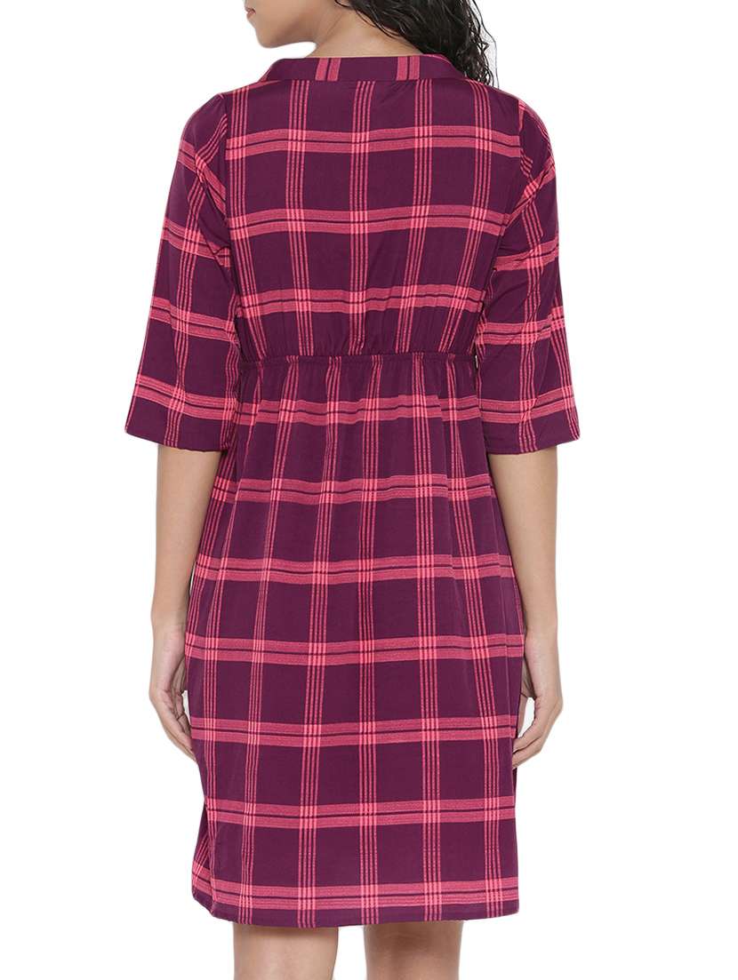 women's shirt checks dress - 11524416 -  Standard Image - 2