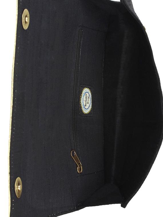 yellow cotton ethnic clutch - 11570262 - Standard Image - 2