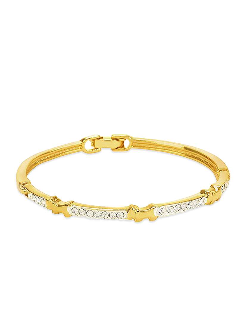 golden metal bracelet