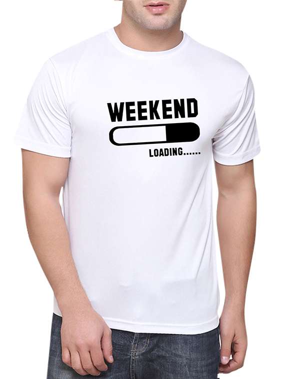 white polyester tshirt