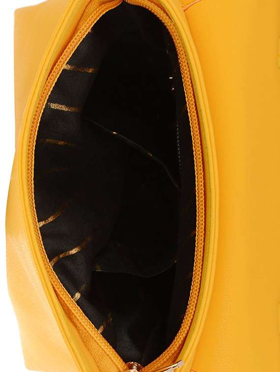 yellow leatherette sling bag - 11627963 -  Standard Image - 2