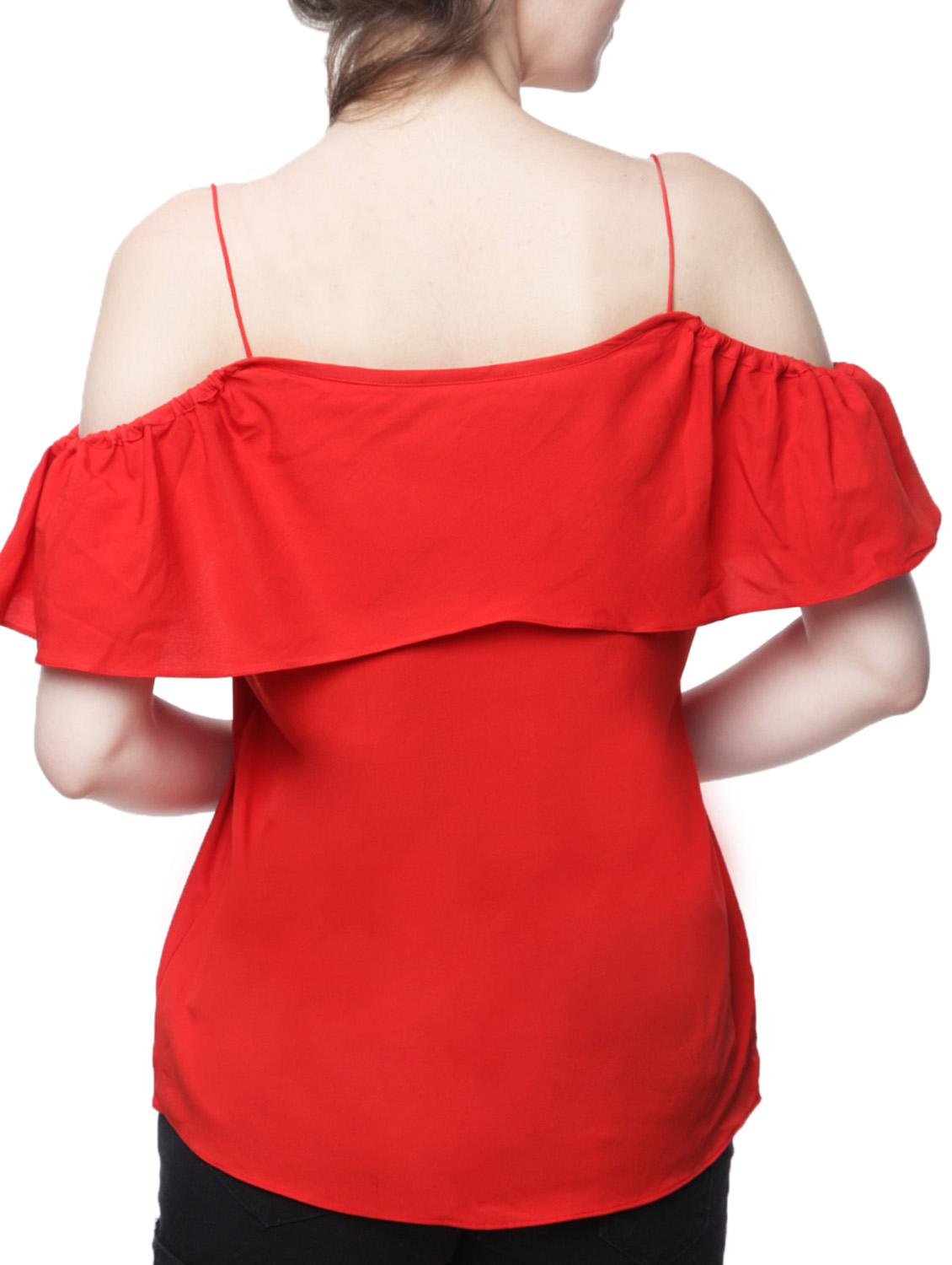 women's layered shoulder strap top - 11665181 - Standard Image - 2