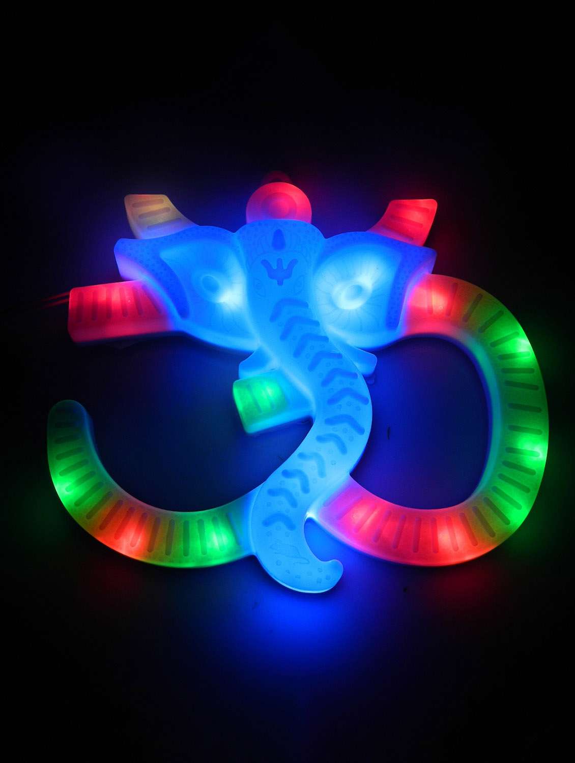 ganesha led wall hanging
