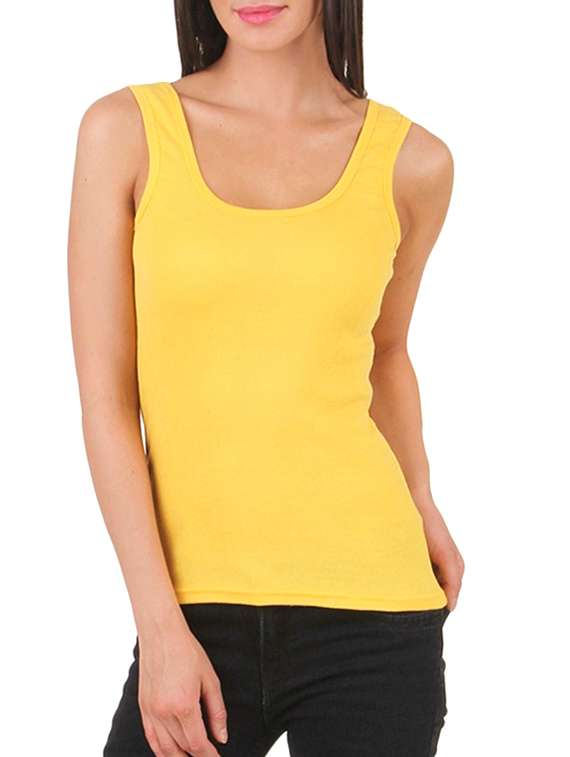 women's tank top square neck top