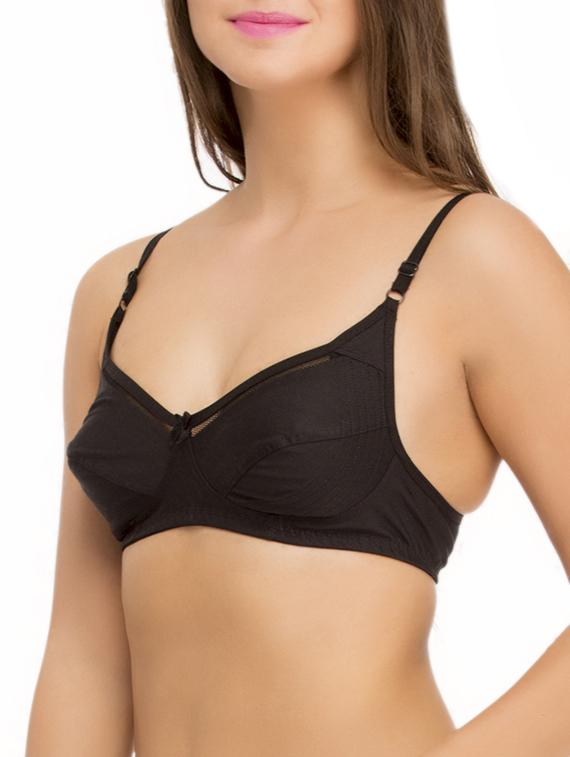 set of 2 bow patch bra - 11728307 - Standard Image - 2