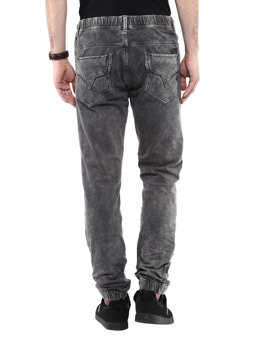 grey denim joggers - 11737317 - Standard Image - 2