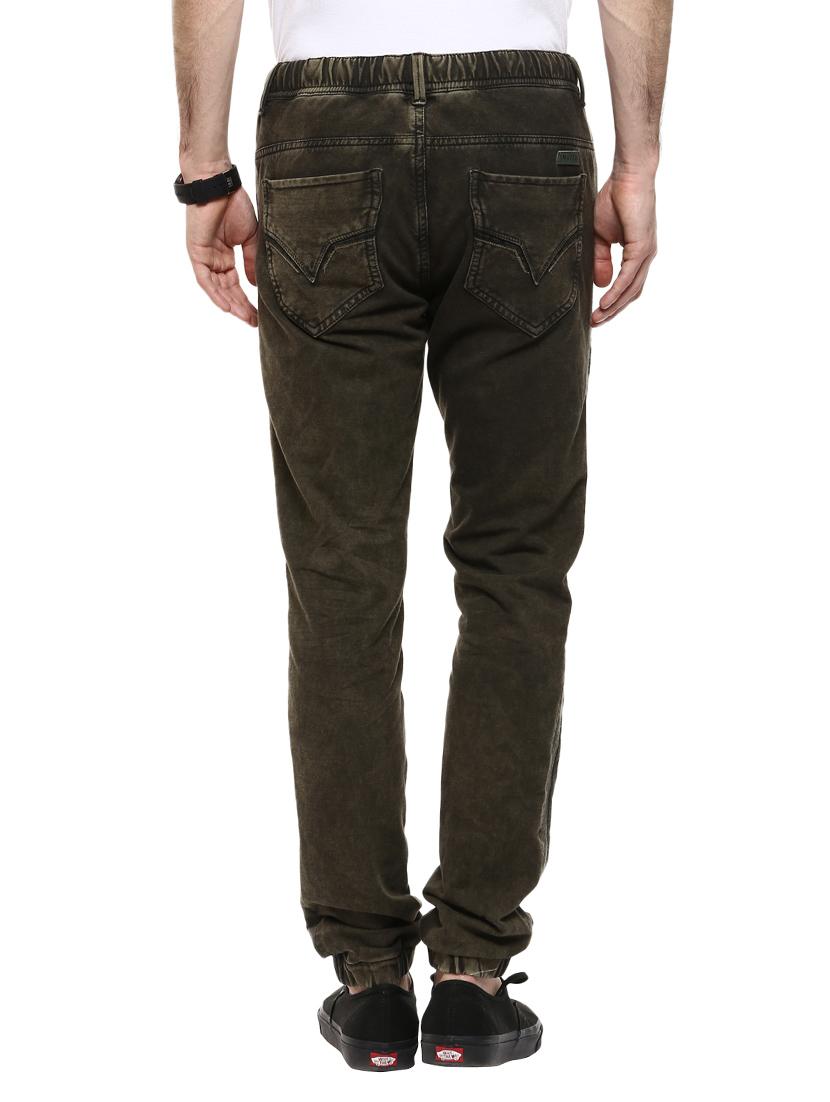 brown cotton jogers - 11737318 - Standard Image - 2
