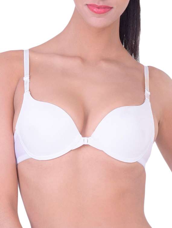 lightly padded front open t-shirt bra