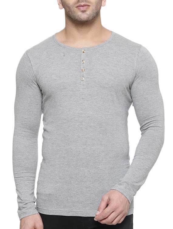 grey cotton tshirt