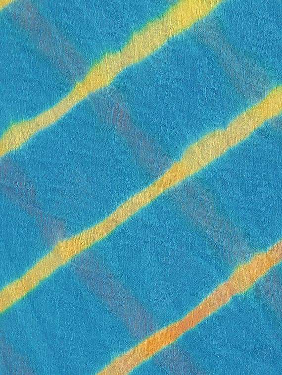 blue leheriya print dupatta  - 11757769 -  Standard Image - 2