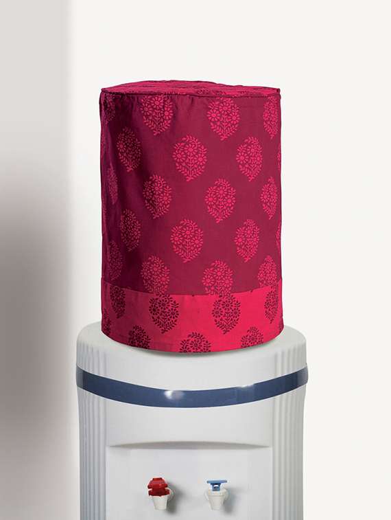 multi colored cotton water dispenser bottle cover