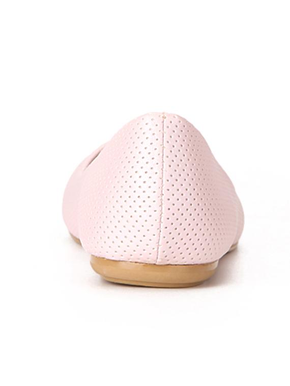 pink leatherette ballerina - 11787920 - Standard Image - 2