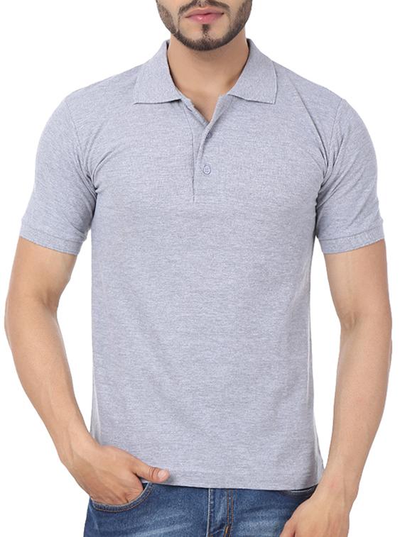 grey cotton t-shirt