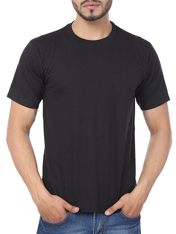men solids short sleeves t-shirts - 11789181 - Zoom Image - 0