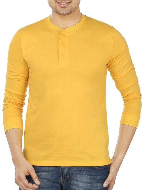 yellow cotton tshirt - 11789195 -  Standard Image - 0