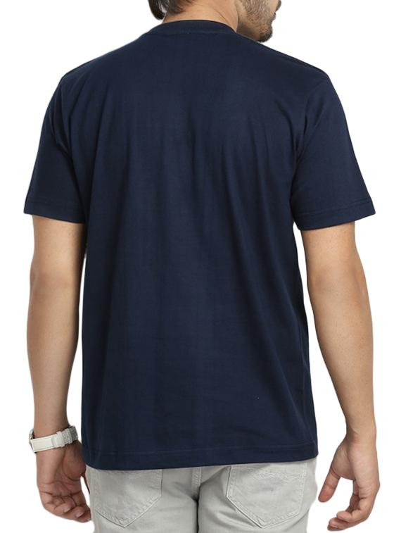 navy blue cotton t-shirt - 11789196 - Standard Image - 2