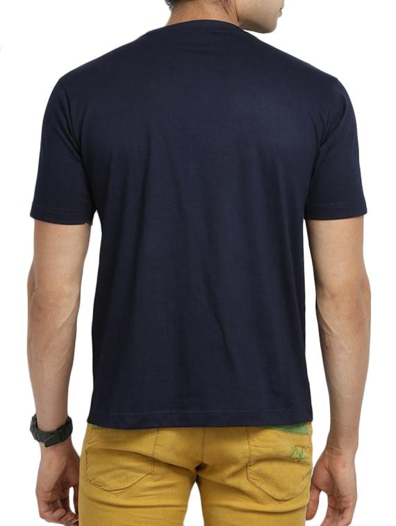 navy blue cotton t-shirt - 11789200 - Standard Image - 2