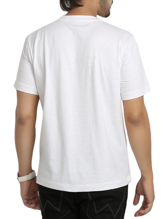 white cotton tshirt - 11789207 - Standard Image - 2