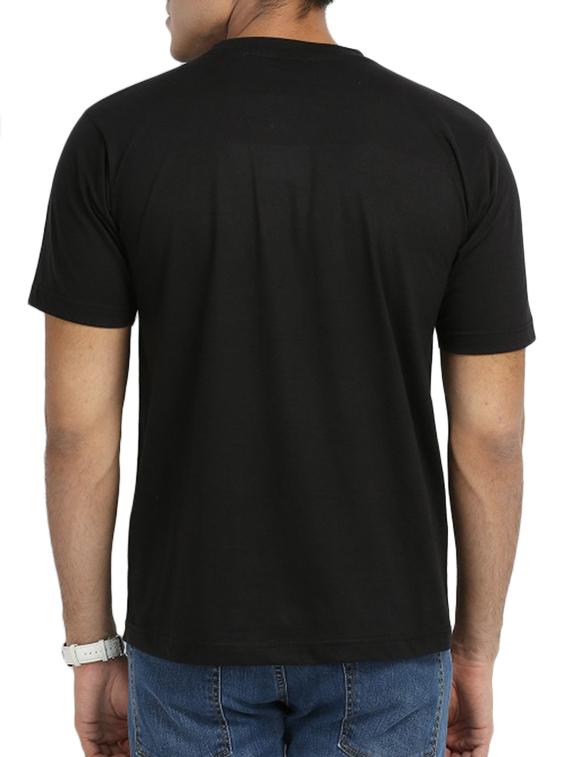 black cotton t-shirt - 11789210 - Standard Image - 2