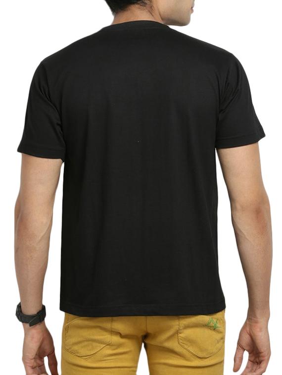 black cotton t-shirt - 11789215 - Standard Image - 2