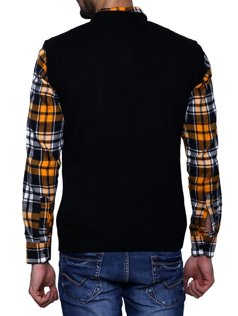 black acrylic pullover - 11792386 - Standard Image - 2