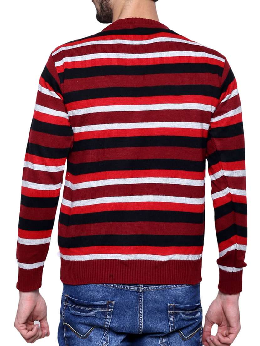 red acrylic pullover - 11792393 -  Standard Image - 2