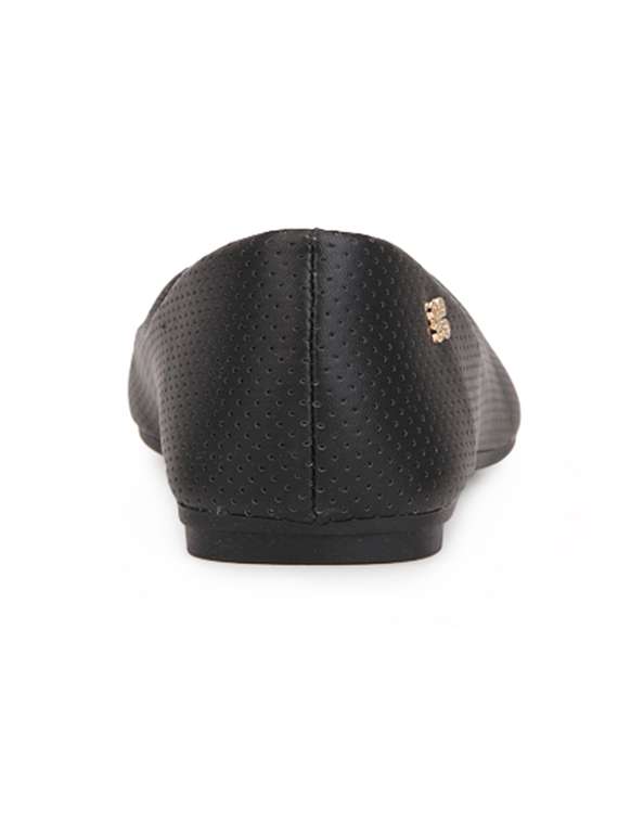 black leatherette ballerina - 11823529 -  Standard Image - 2