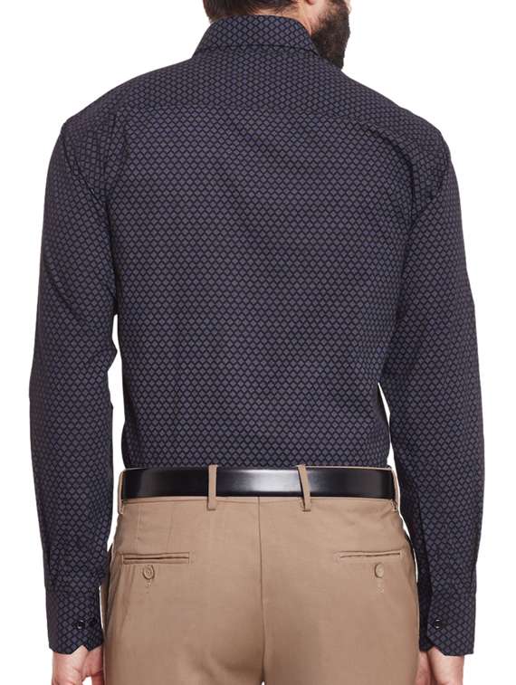 black cotton casual shirt - 11824822 -  Standard Image - 2