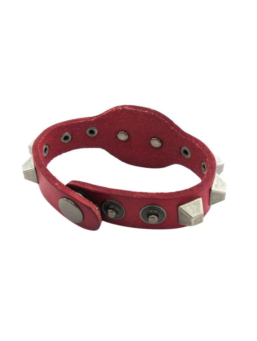 red nonmetal bracelet - 11827783 - Standard Image - 2