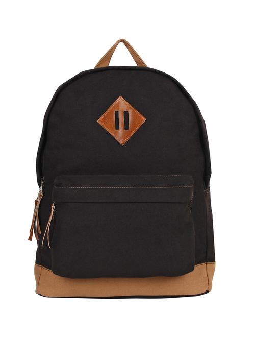 black canvas backpack - 11875200 - Standard Image - 0