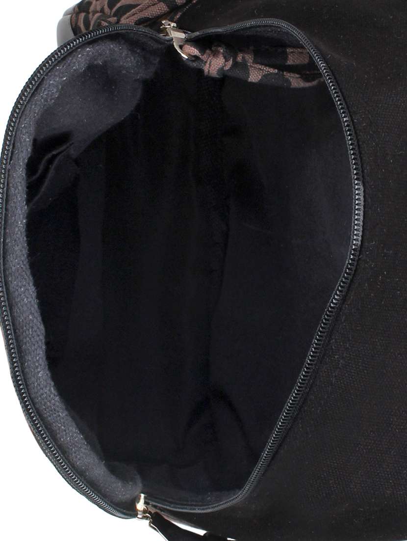 brown canvas fashion backpack - 11875204 - Standard Image - 2